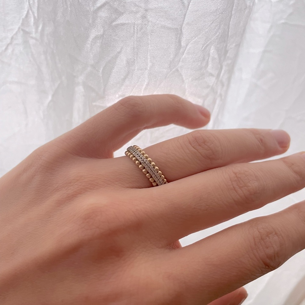 14K Gold and Diamond Ring